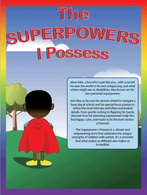 Superpowers I Possess: Autism Awareness Back Cover